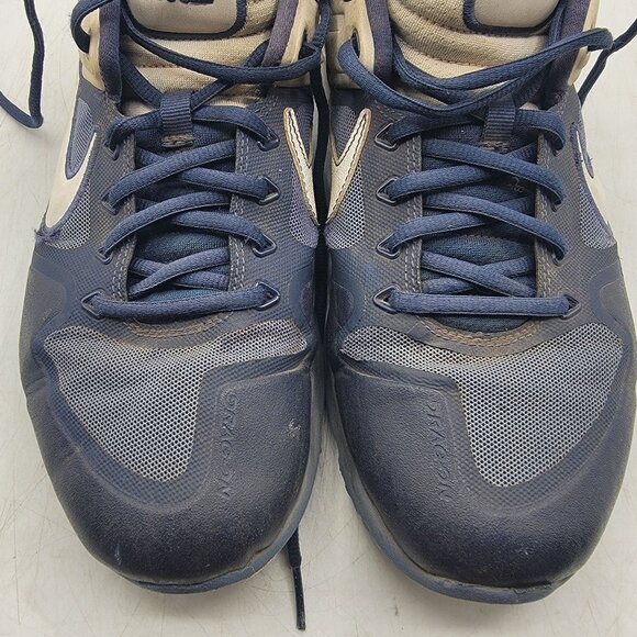 Nike Alpha Huarache Elite 2 Turf Mens 11 Baseball Cleats Blue CI2222-401 - Picture 10 of 15